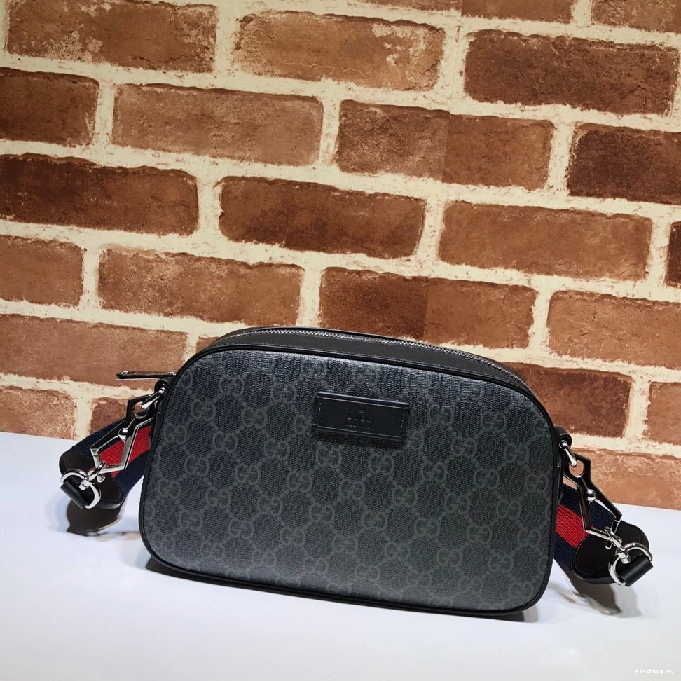 Firstbag ru Black GG bag shoulder GUCCI 0817